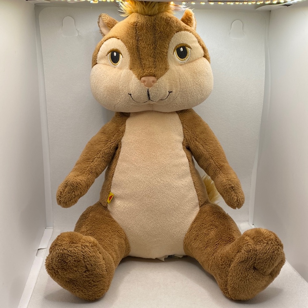 Build A Bear Alvin Chipmunk Plush Stuffed Animal Toy 12”
